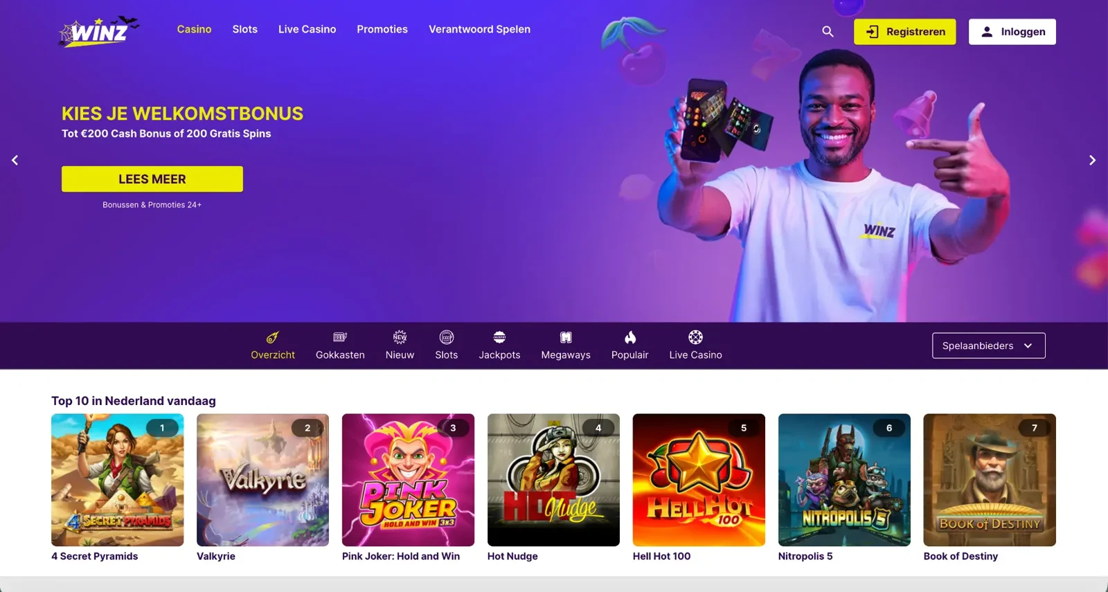 Winz Casino review