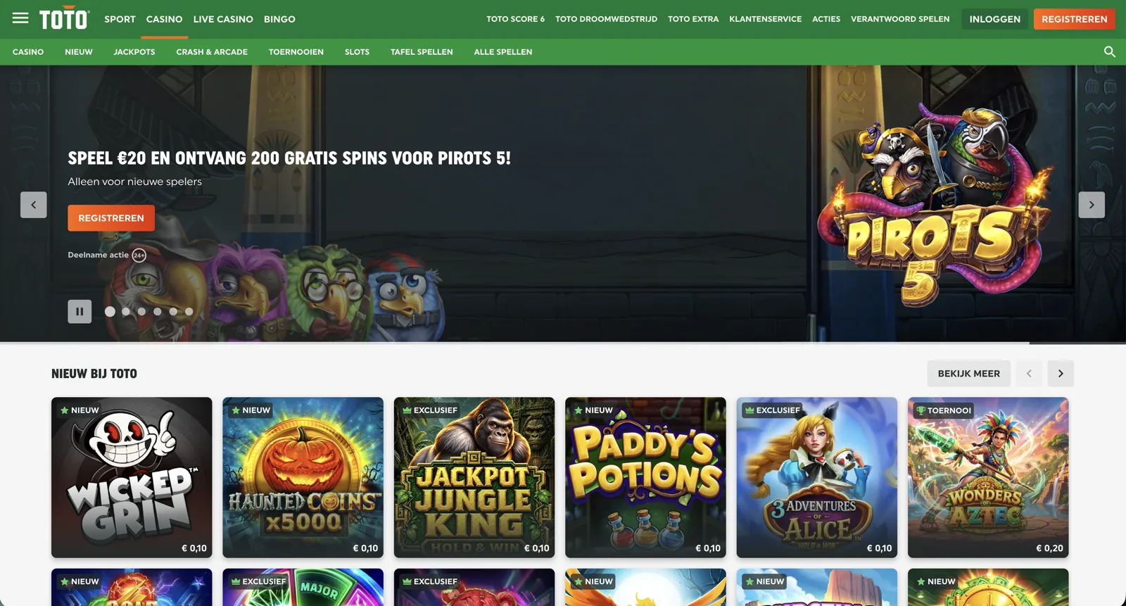 TOTO Casino review